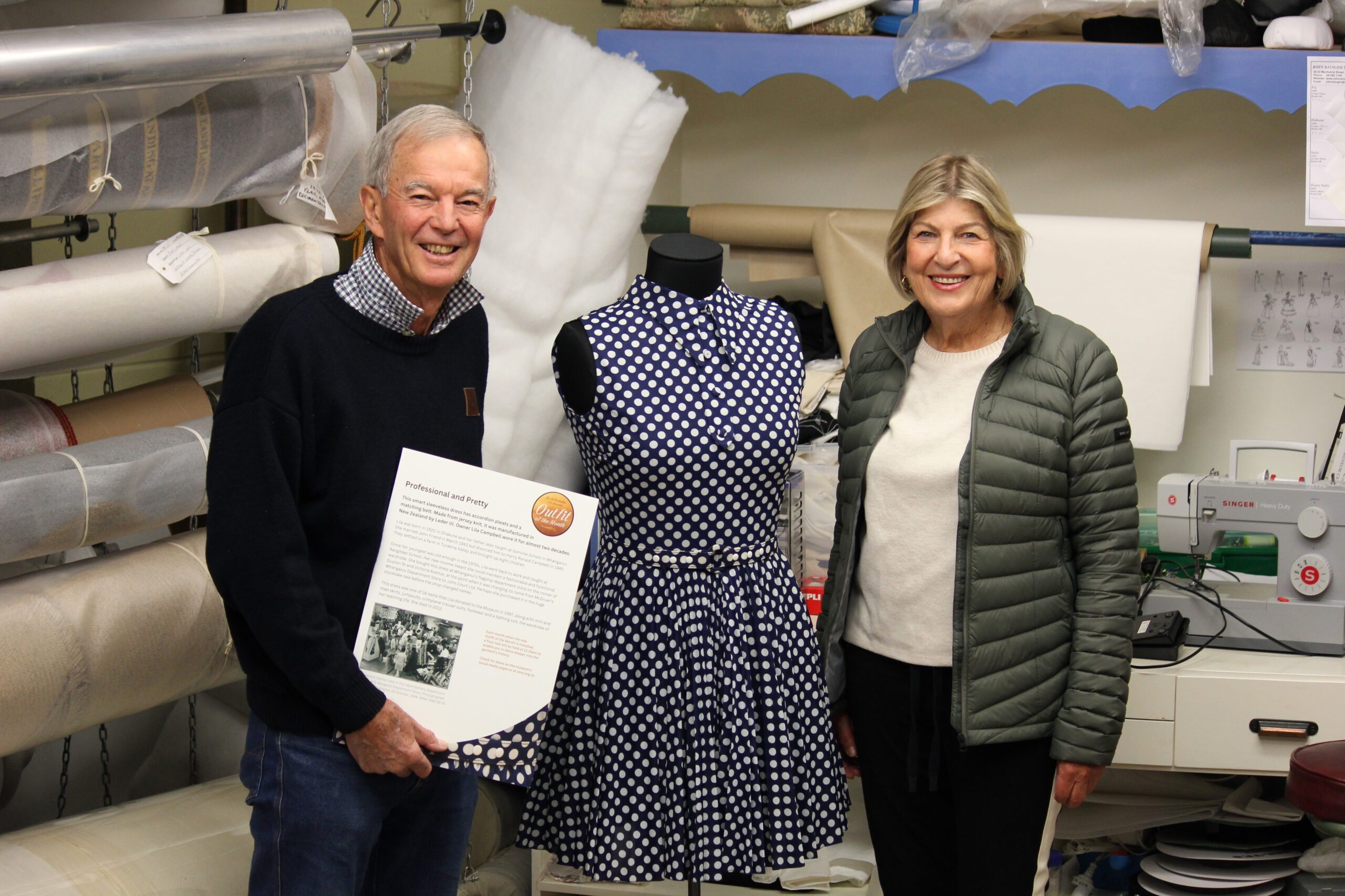Featured image for “Campbell Descendants Join the Dots on Cherished Dress”