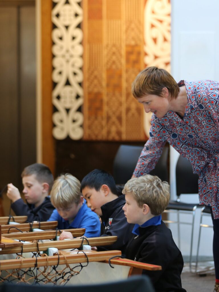Natasha and students